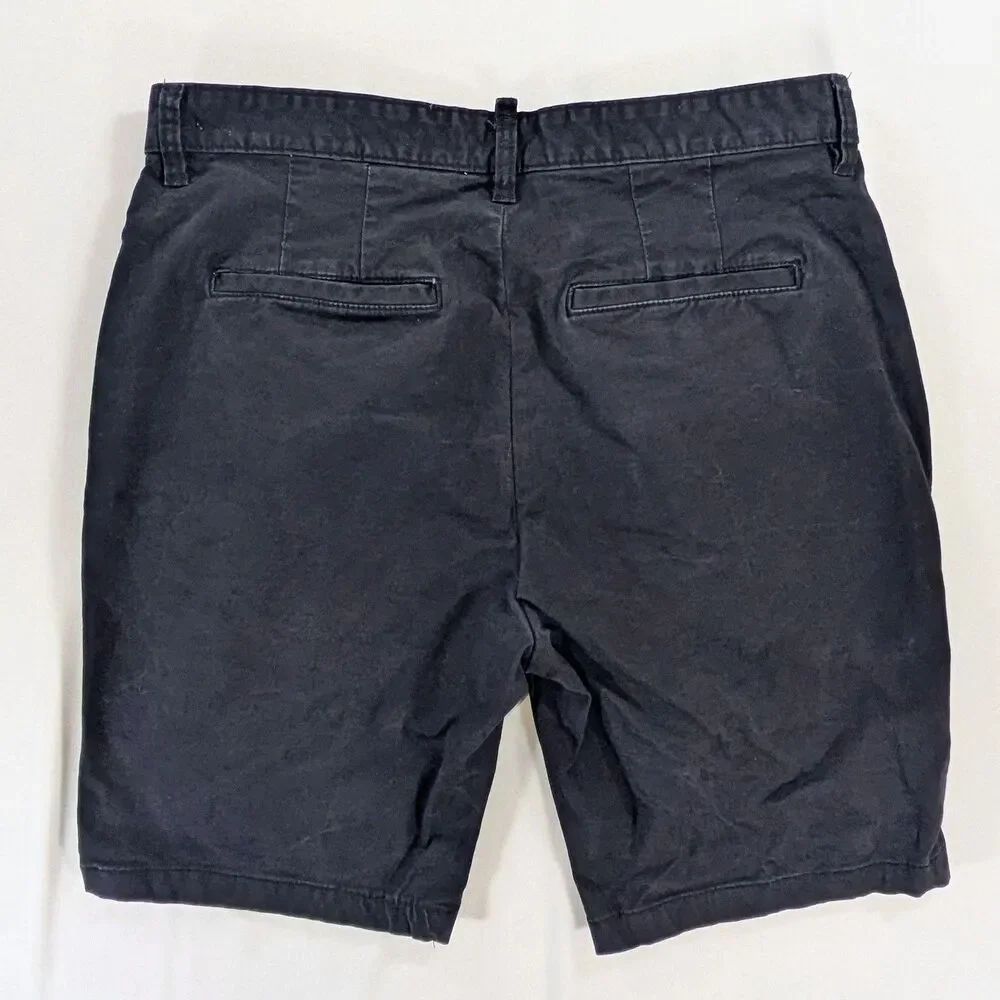 Zara Black Men's Chino Shorts Size 31 Gorpcore Grunge